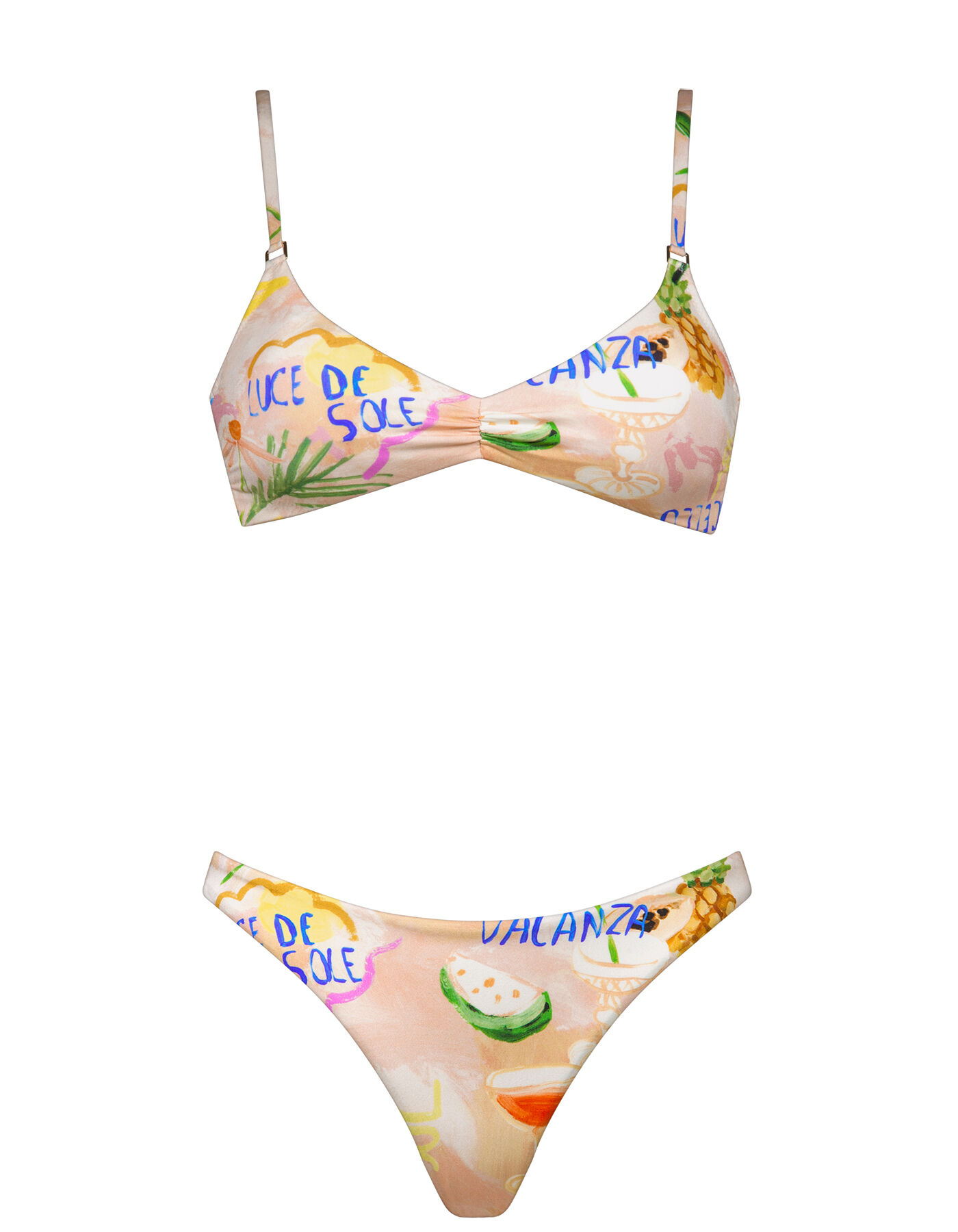 Watercult Vacation Fizz Bralette Bikini