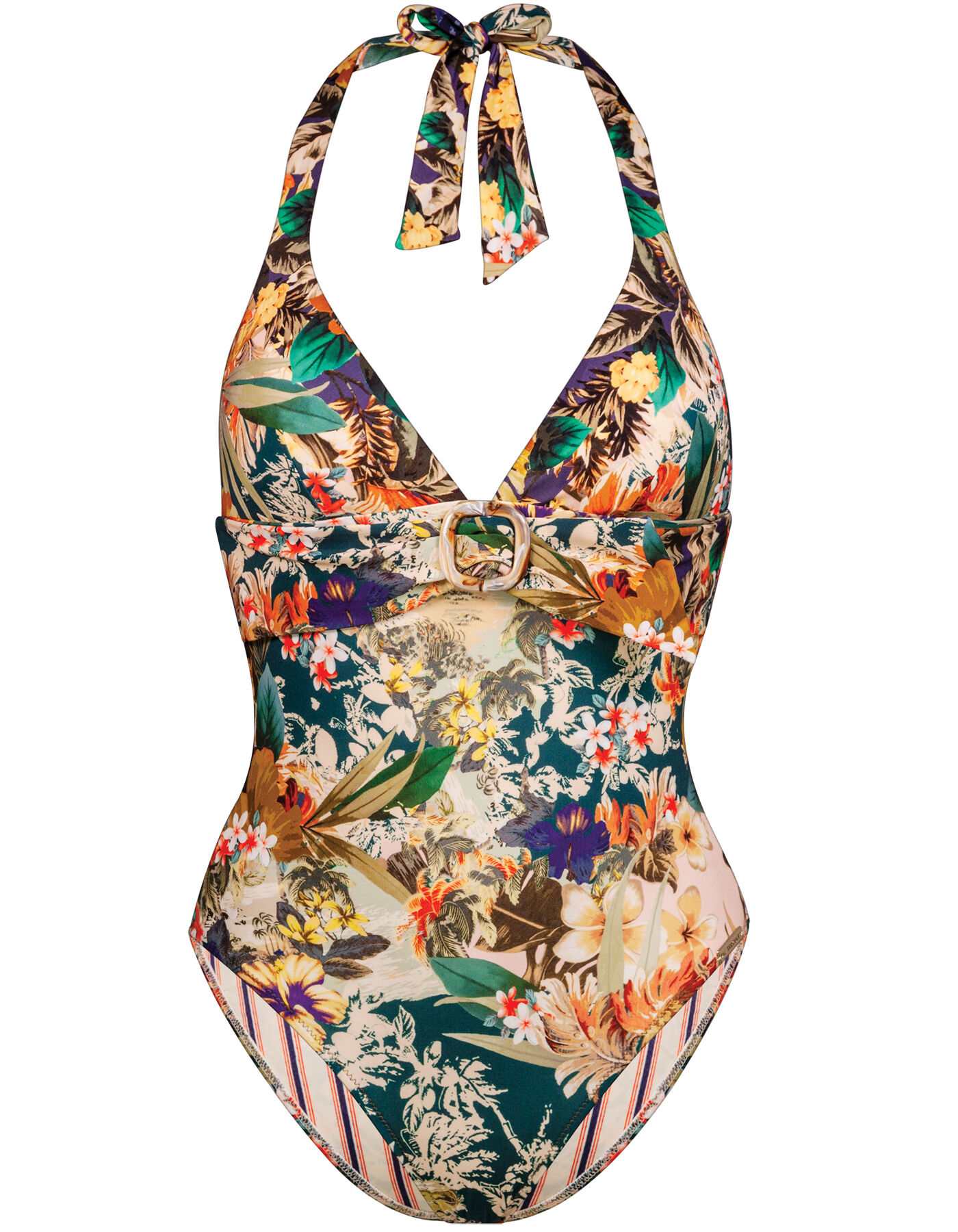 watercult HAWAII KITSCH NECKHOLDER SWIMSUIT 100 aloha