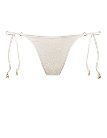 bikini slip - 056 - white scallop