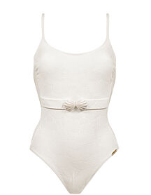 swimsuit - 056 - white scallop