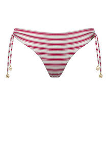 bikini slip - 066 - white-goji