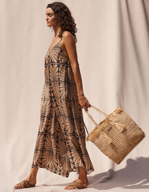 beach bag - 074 - raffia