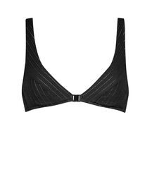 bikini top - 104 - black-silver