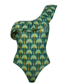 swimsuit - 105 - palm glitter