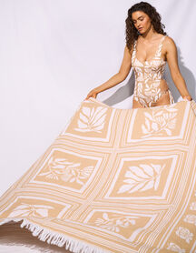 beach towel - 107 - sand-cotton