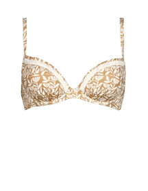 bikini top - 107 - sand-cotton