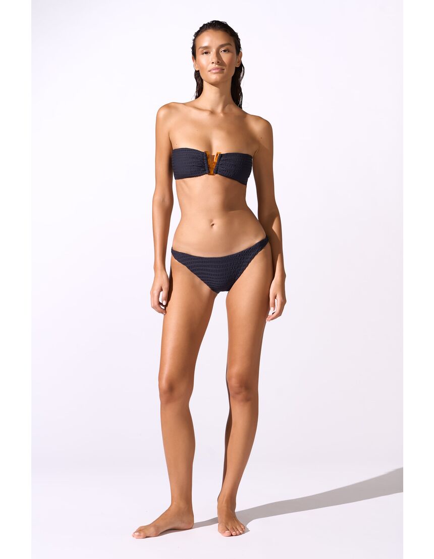 Bikini-Oberteil Essential Twist Soft Black