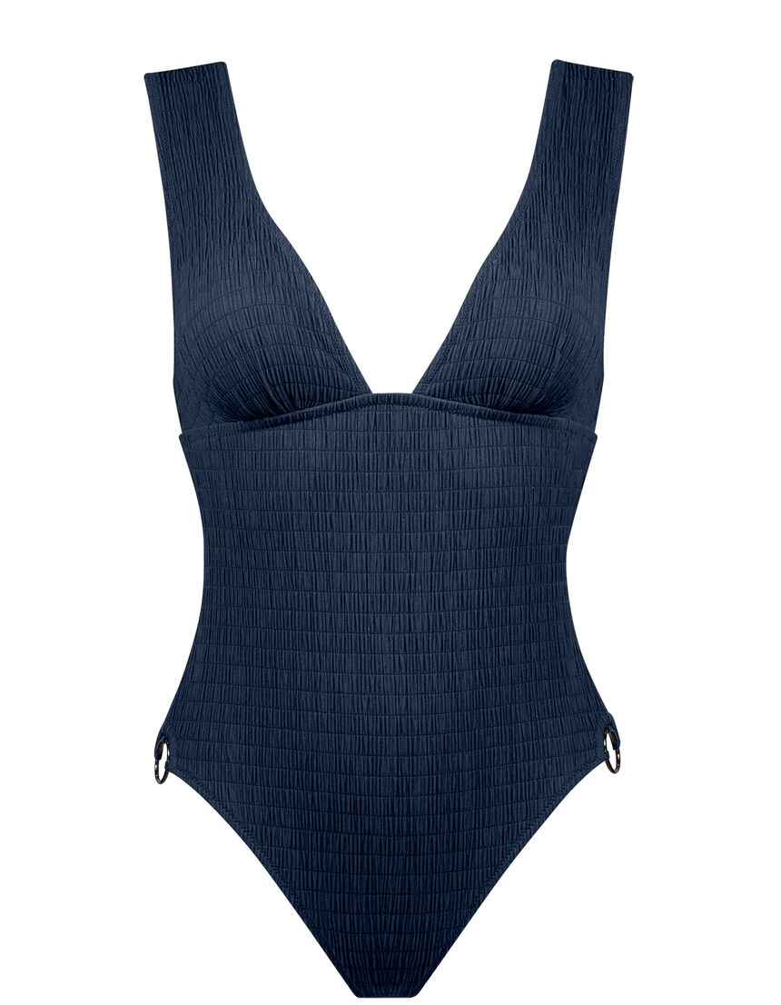 0401~Lycra FAIRISLE THUNDERBOLT Slip Swimsuit