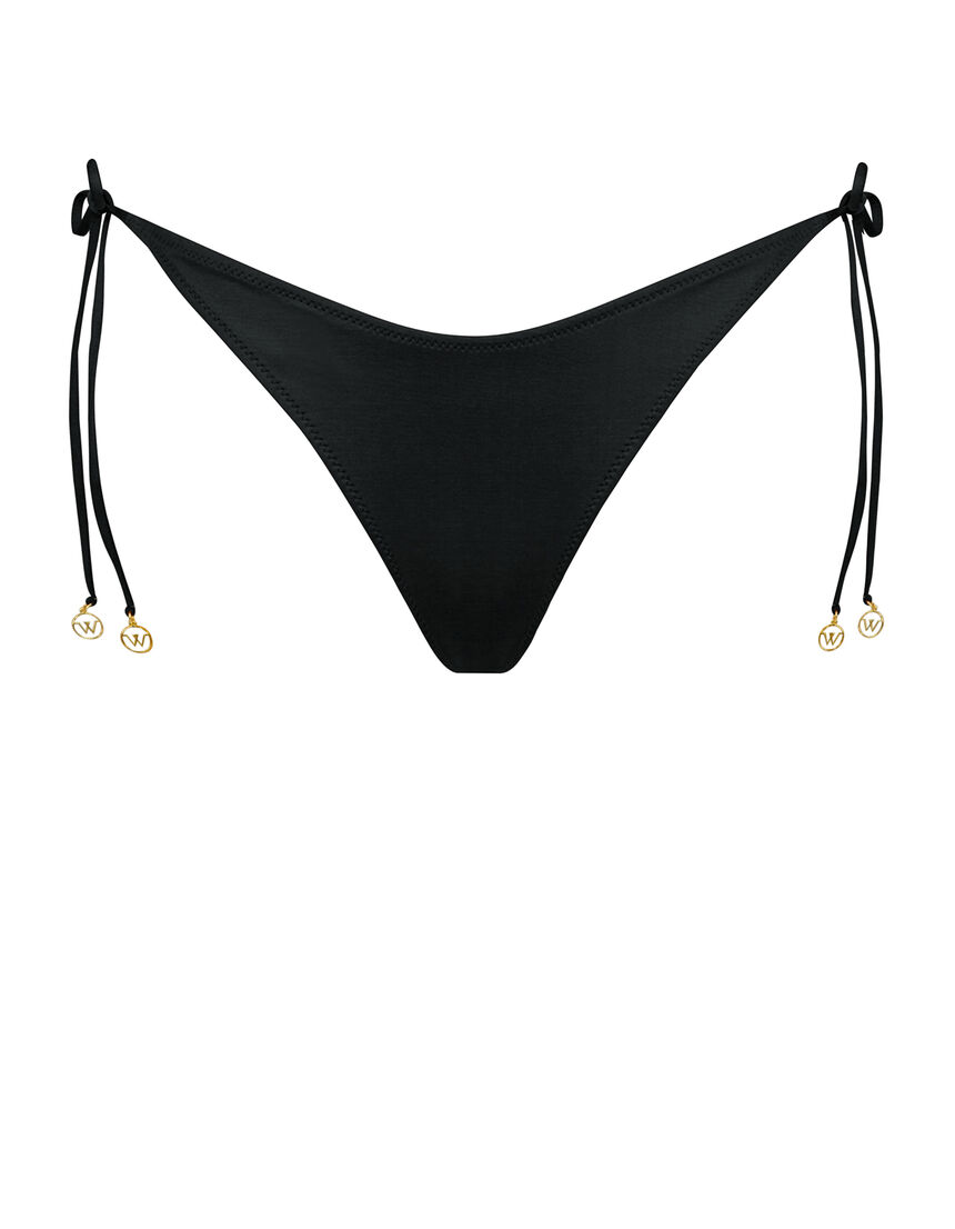 bikini slip - 006 - black