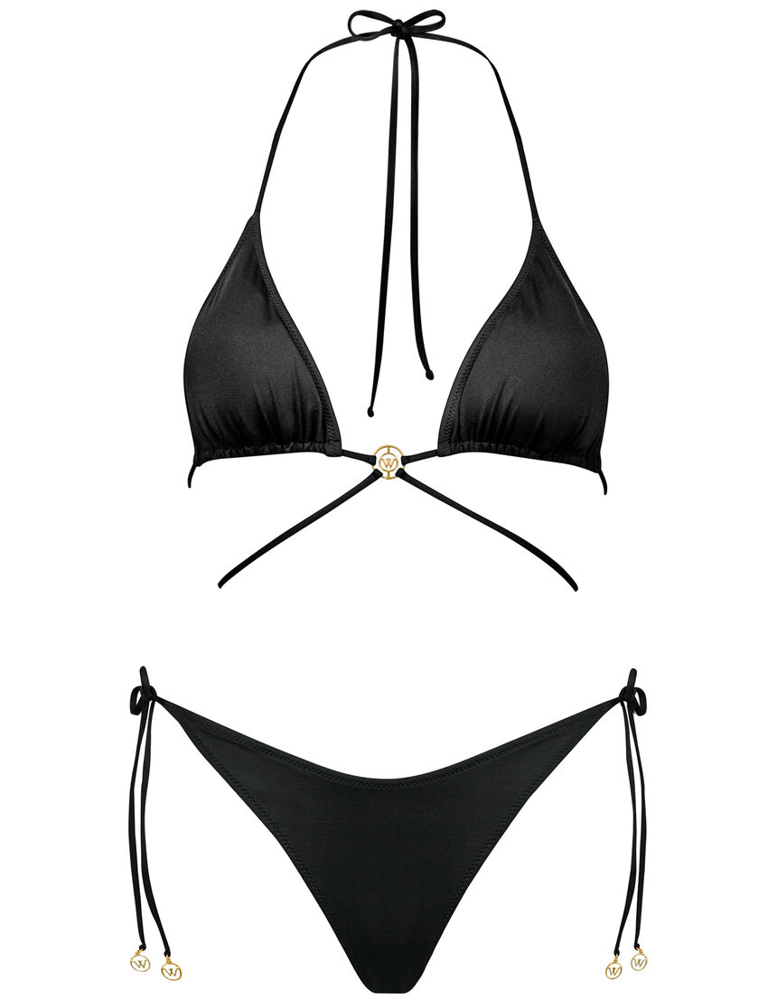 THE ESSENTIALS TRIANGLE WRAP BIKINI