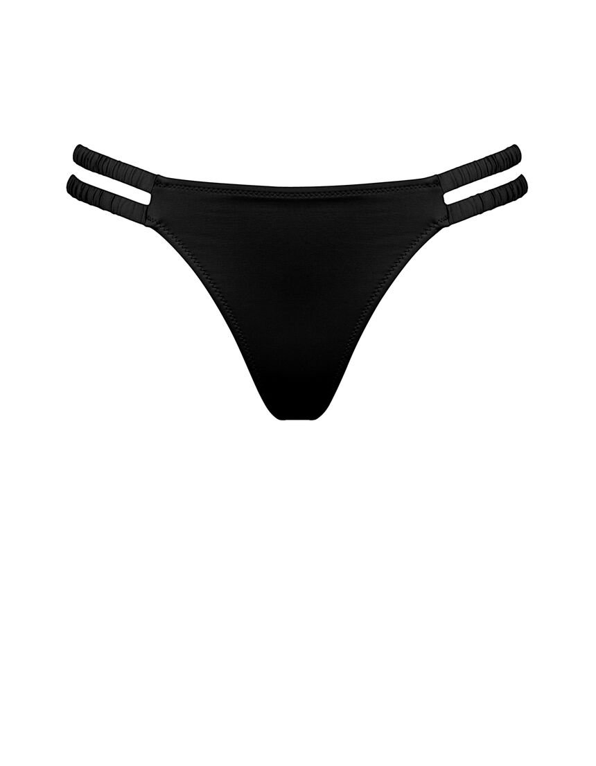 bikini slip - 053 - deep black