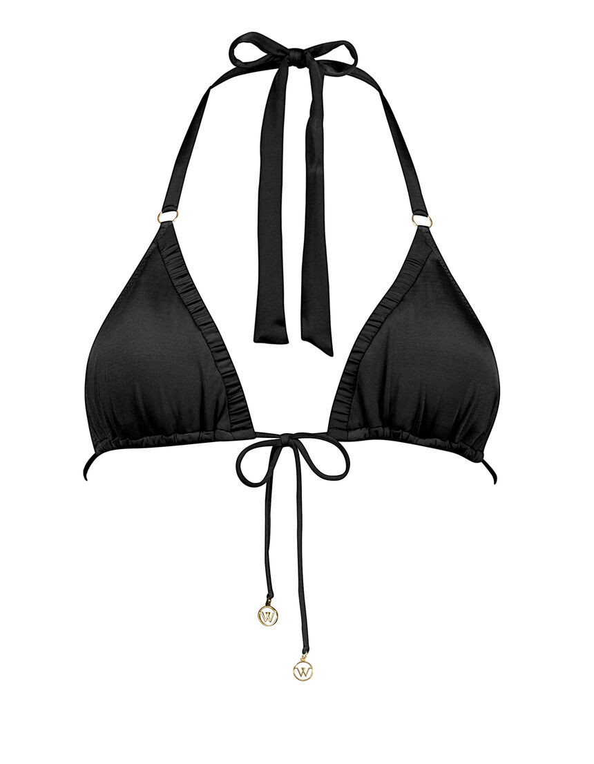 bikini top - 053 - deep black
