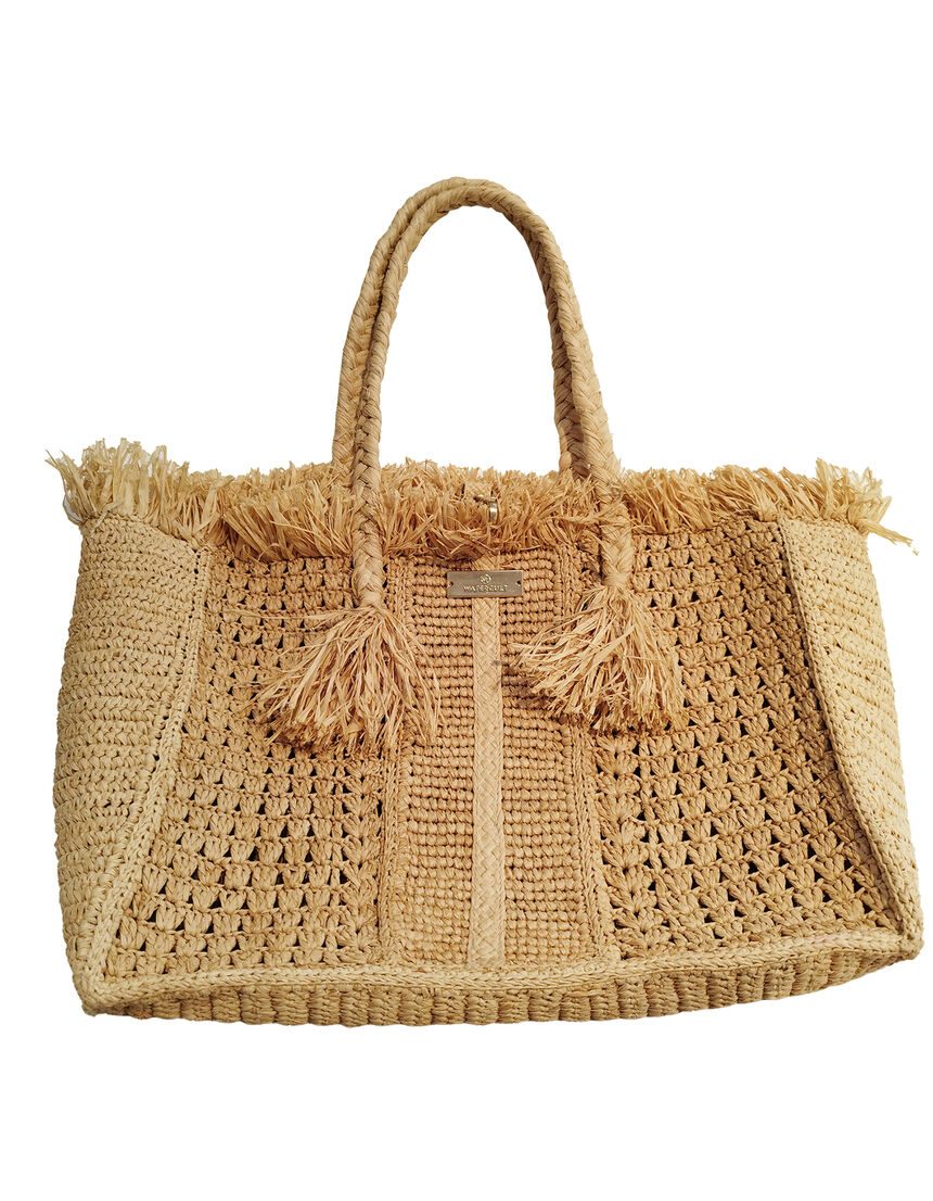 beach bag - 074 - raffia