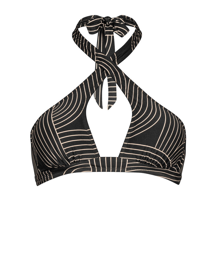 bikini top - 100 - black-tofu