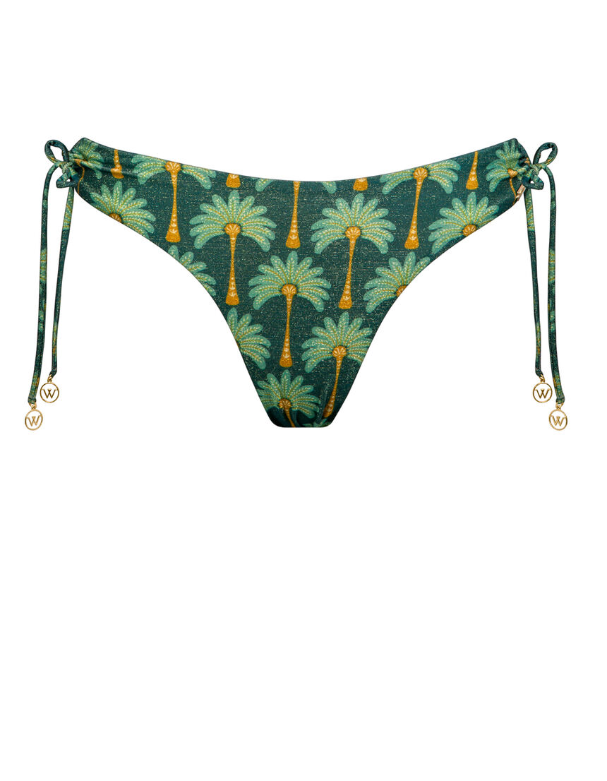 bikini slip - 105 - palm glitter