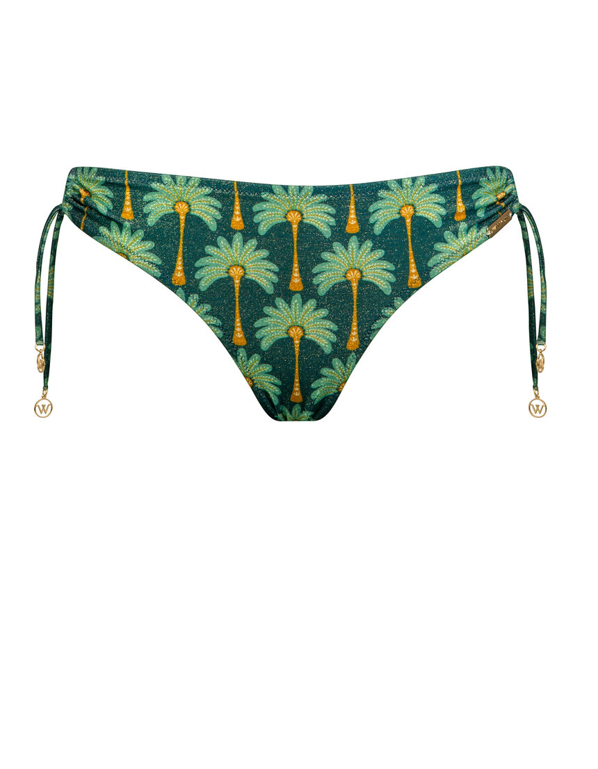 bikini slip - 105 - palm glitter