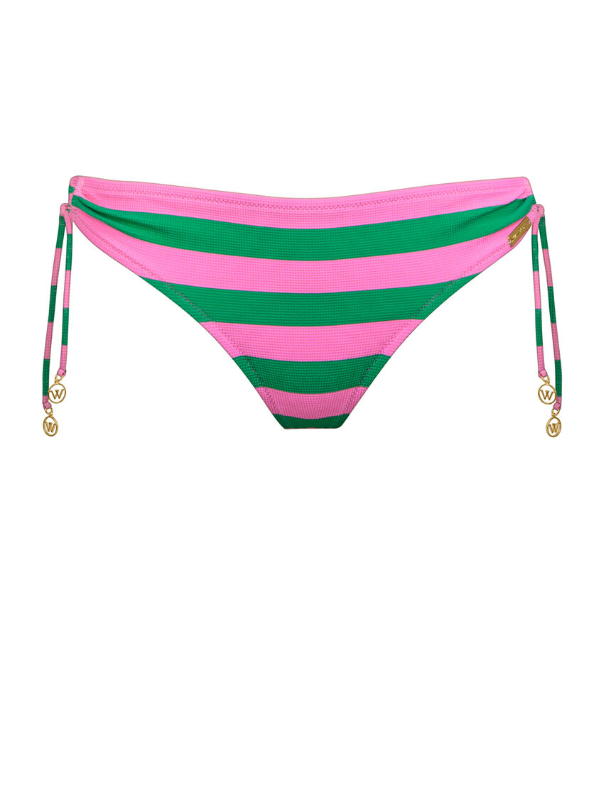 bikini slip - 106 - pink-green