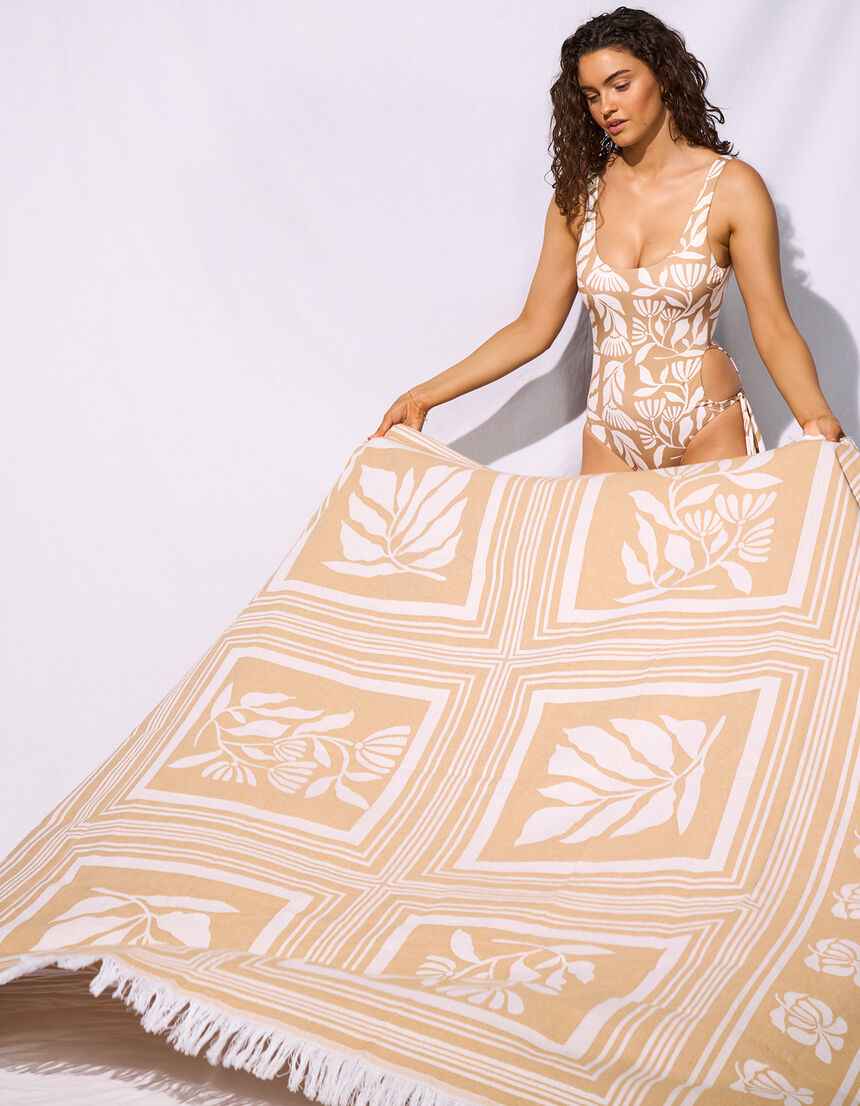beach towel - 107 - sand-cotton