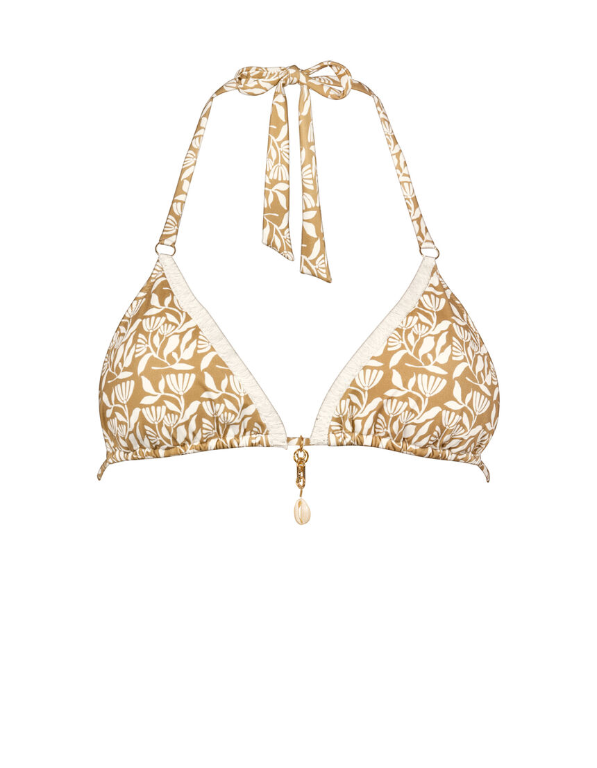 bikini top - 107 - sand-cotton