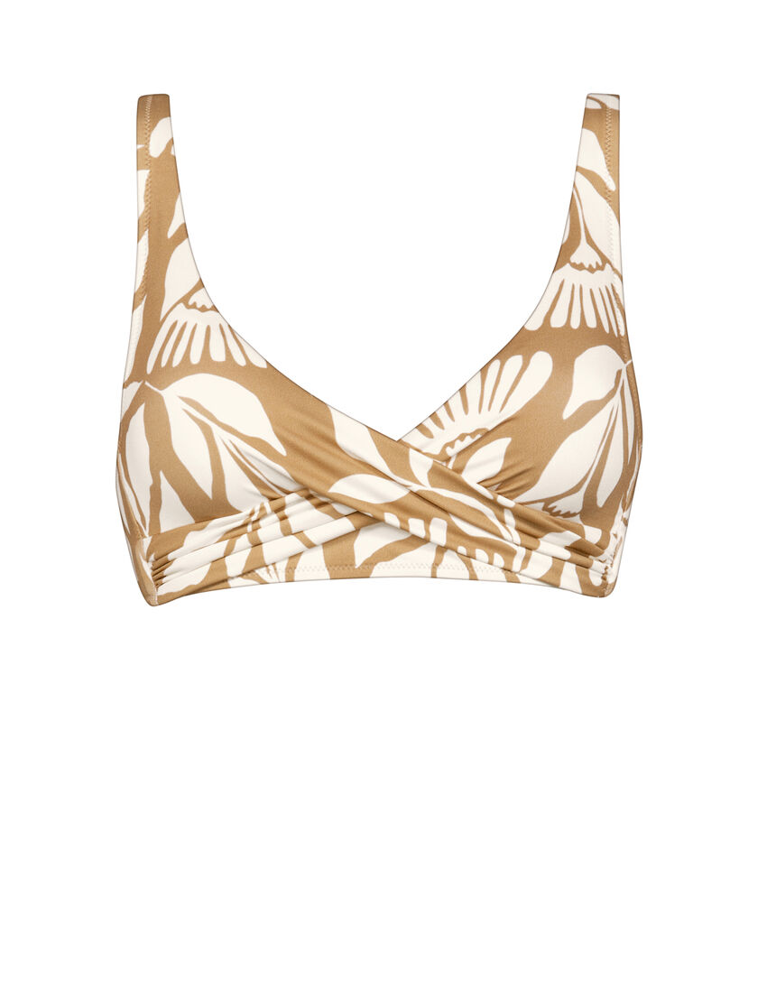 bikini top - 107 - sand-cotton
