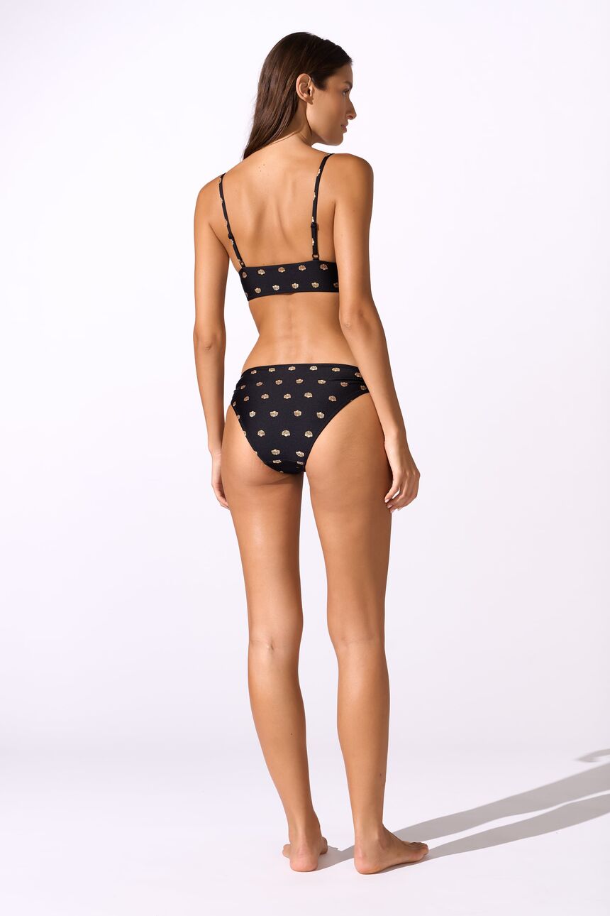 Beach Trace Adjustable Bottoms - 150 - Burnt Black