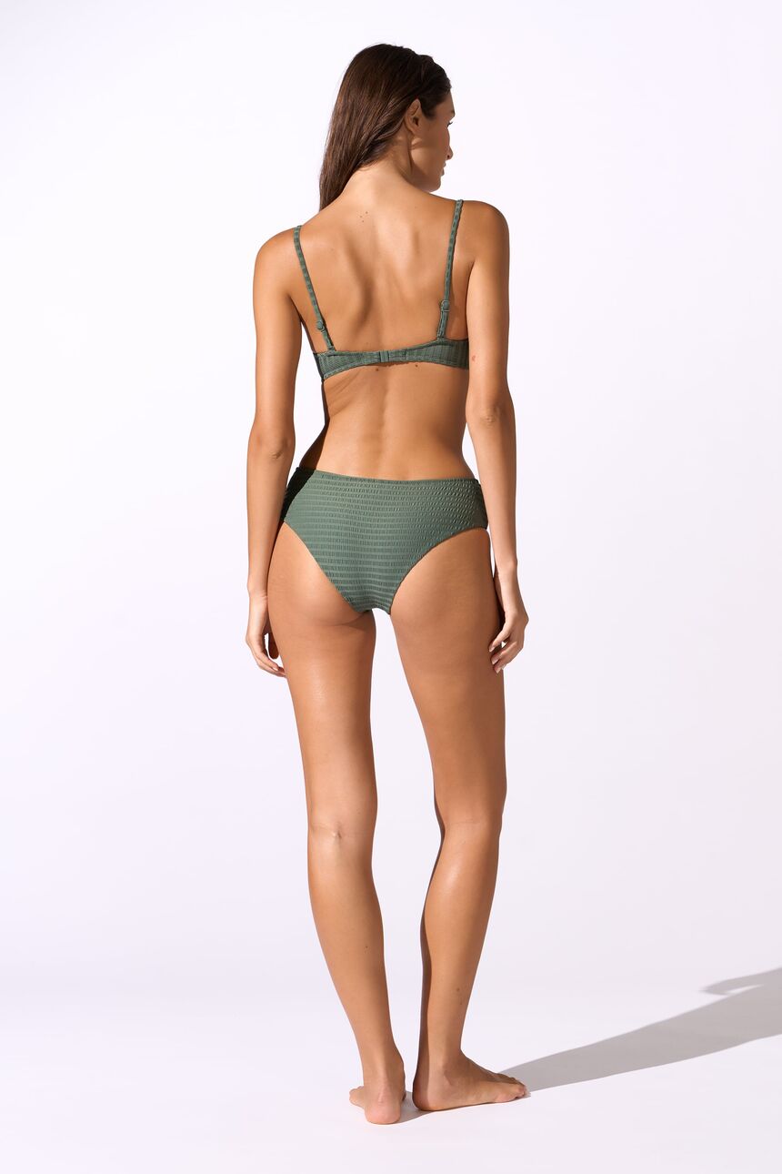 Essential Twist Wire Bikini - 151 - Muted Fern